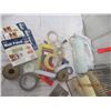 Image 2 : Paint Rollers, Brushes, Scrappers, Paint Trays Tapes, String, Safety Googles, Safety Masks (Respirat