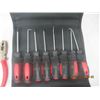 Image 3 : New 8 Pc Pick Set, Wrenches, Cutters, Pliers Vice Grips, Hack Saw, Files, Screw Drivers, Allan Wrenc