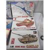 Image 2 : 10 Pcs Military Models, Mainly Plaines, Tanks, 1/48 Size to 1/35th Size