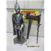 Image 1 : 2 Items- Metal Knight Display 28" & Decorative Swords