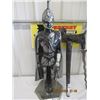 Image 2 : 2 Items- Metal Knight Display 28" & Decorative Swords