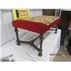 Image 2 : Upholstered Bench - Vintage 16H x37"W x 19"D