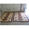 Image 1 : 2 Matching Area Rugs- 5'x 7'