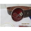 Image 2 : Corvette Belt Buckle , Corvette Patches, Pins, Convention Tags, Sticker, & Key Chains