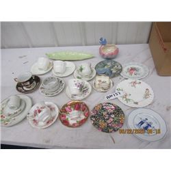 Royal Copely , Carltonware, Paragon, Royal Albert Shefford, Royal Adderly, Regency