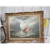 Image 1 : Painting on Canvas- 32" x 39" A Hoff