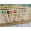 Image 3 : Framed World Map 38" x 50"