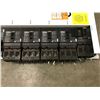 Image 2 : LOT OF 16 SQUARE D CIRCUIT BREAKERS