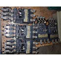 Lot of (5) Size 4 Allen Bradley Circuit Breakers