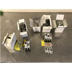 LOT OF FUJI BW50RAGU 10/15/30A CIRCUIT BREAKERS