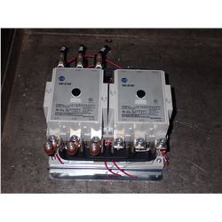 Lot of (2) ALLEN-BRADLEY 100-D140 CONTACTORS