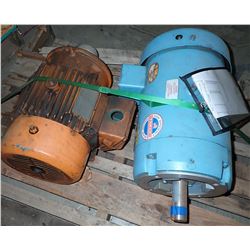 10 HP BALDOR & RELIANCE MOTORS