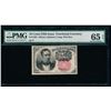 Image 1 : 10 Cent Fifth Issue Fractional Note PMG 65EPQ