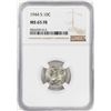 Image 1 : 1944-S Mercury Dime Coin NGC MS65FB