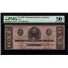 Image 1 : 1862 $1 Confederate States of America Note PMG 50EPQ