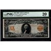 Image 1 : 1906 $20 Gold Certificate PMG 20