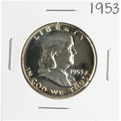 1953 Proof Franklin Half Dollar Coin