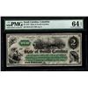 Image 1 : 1873 $2 Columbia SC Note PMG 64EPQ