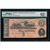 Image 1 : 1864 $5 Confederate States of America Note PMG 62EPQ