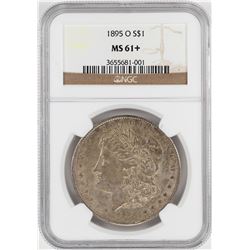 1895-O $1 Morgan Silver Dollar Coin NGC MS61+