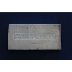 Engelhard 100 oz Silver Bullion Bar