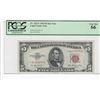 Image 1 : 1953 $5 Legal Tender STAR Note PCGS 66