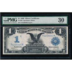 1899 $1 Black Eagle Silver Certificate PMG 30