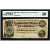 Image 1 : 1864 $500 Confederate States of America Note PMG 30