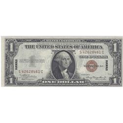 1935A $1 Hawaii Silver Certificate