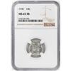 Image 1 : 1941 Mercury Dime Coin NGC MS65FB