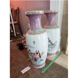 Chinese vase x 2