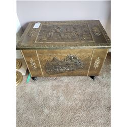 Metal woodbox