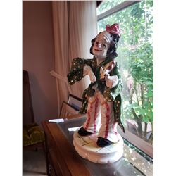 Clown statue