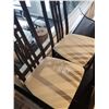 Image 5 : Dining chairs x 4