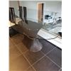 Image 3 : Glass top dining table