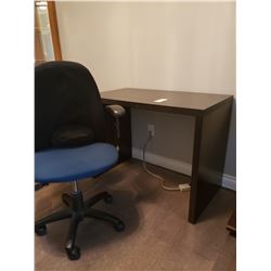 Desk and chair C