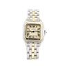Image 1 : Cartier Panthere Man's Wrist Watch  - Stainless Steel and 18KT Yellow Gold
