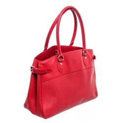 Louis Vuitton Red Epi Leather Passy GM Shoulder Bag