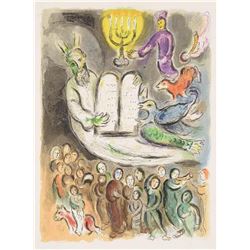 Marc Chagall "Exodus Tablet"