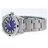 Image 9 : Rolex Womens Midsize 31mm Blue Vignette String Diamond & Sapphire Datejust Wrist
