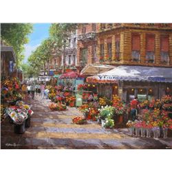 Sam Park "BARCELONA FLOWER MARKET"