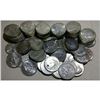 Image 2 : (50) Kennedy Half Dollars -90% Silver 1964