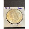 Image 1 : 1921 D AU Morgan Silver Dollar