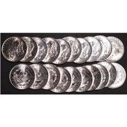 Roll of (20) BU- UNC Morgan Dollars  PRE 21