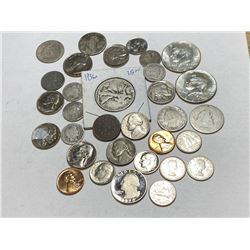 32 pcs. US and Canada Coin Collection