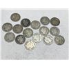 Image 1 : Lot of 16 Barber Dimes - US 90% Silver