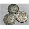 Image 1 : 1882p-1882s-1885o Morgan Silver Dollar Lot