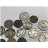Image 5 : 17 pcs. Mixed US Coins Lot- 1c-10c-5c-25c- Type