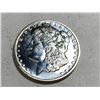 Image 1 : 1 oz. 9Fine Mint Morgan Design Silver Round
