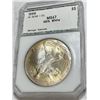 Image 1 : 1999 MS 67 Rainbow Toning US Silver Eagle